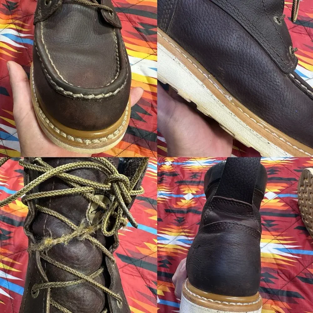 Irish Setter Ashby 6-inch Leather Soft Toe Brown Boots 83605 Men’s Size 11.5 EE
